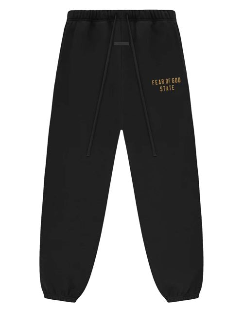 Pantaloni da tuta Essential  in pile nero FEAR OF GOD | 130BT242020FBLACK